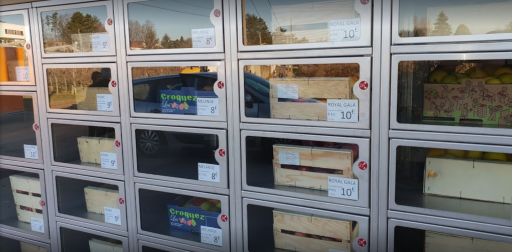 Lancement du distributeur de fruits