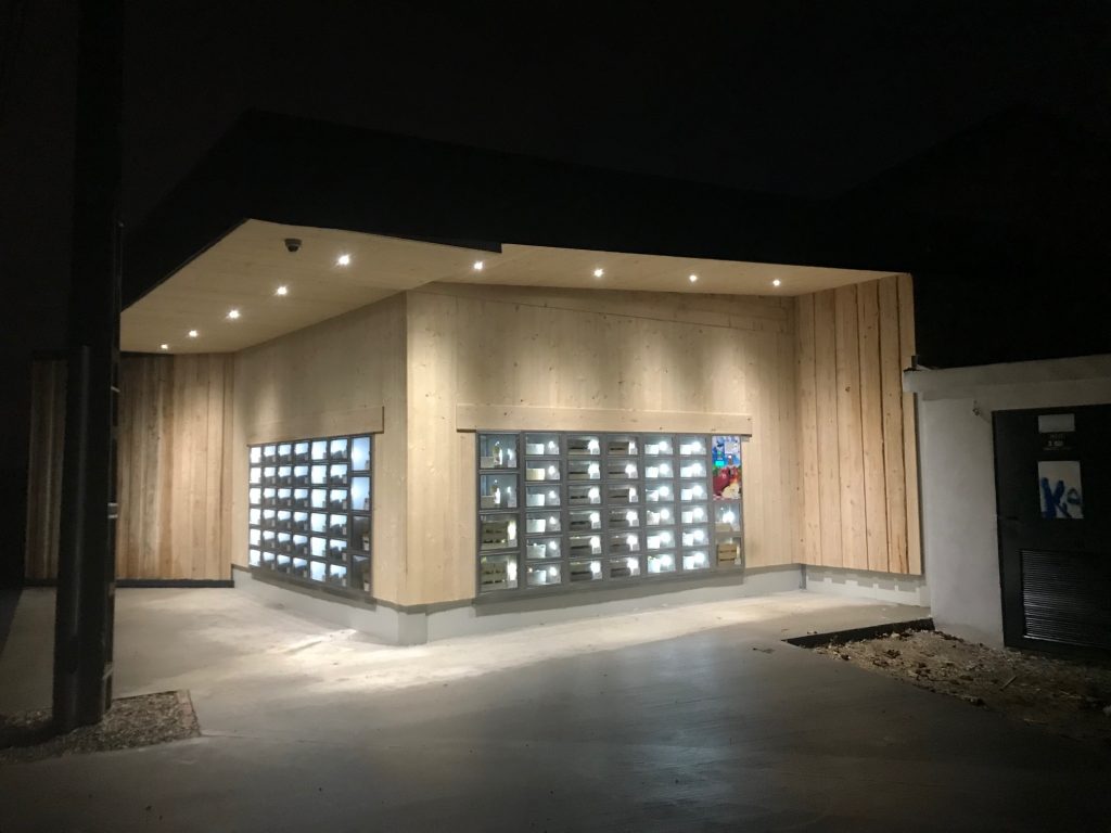 Lancement du distributeur de fruits